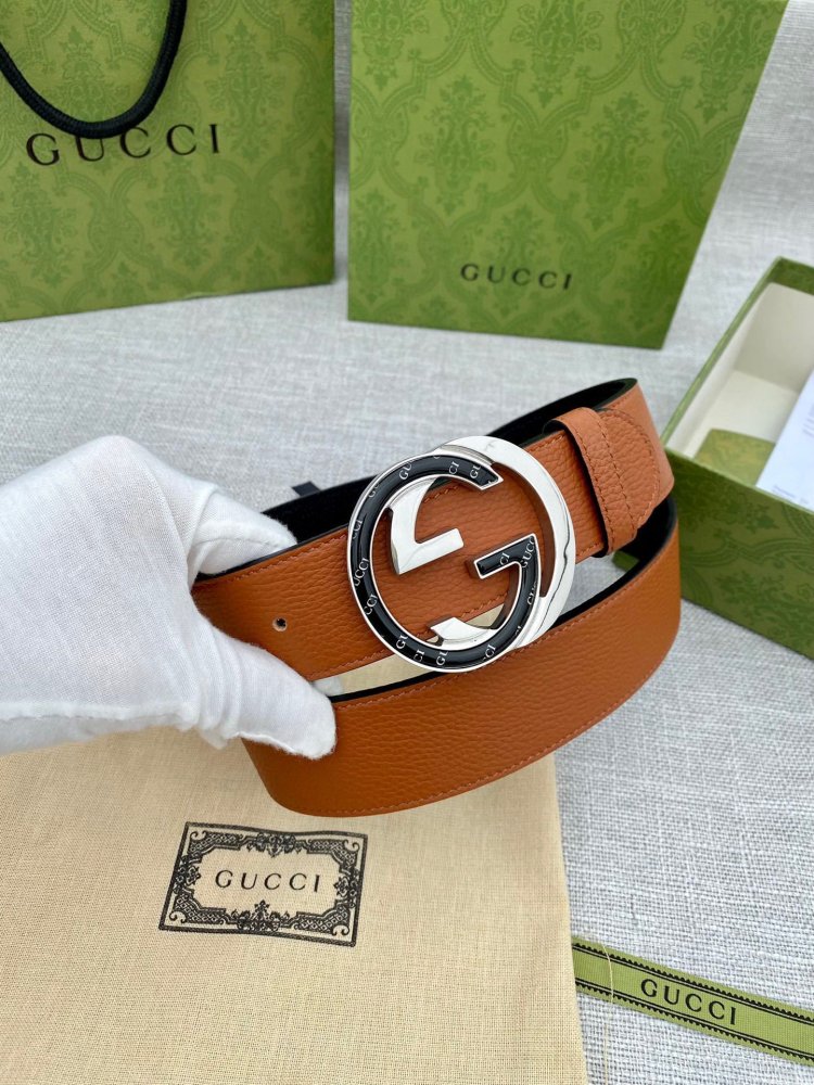 Belt leather 38 mm фото 4