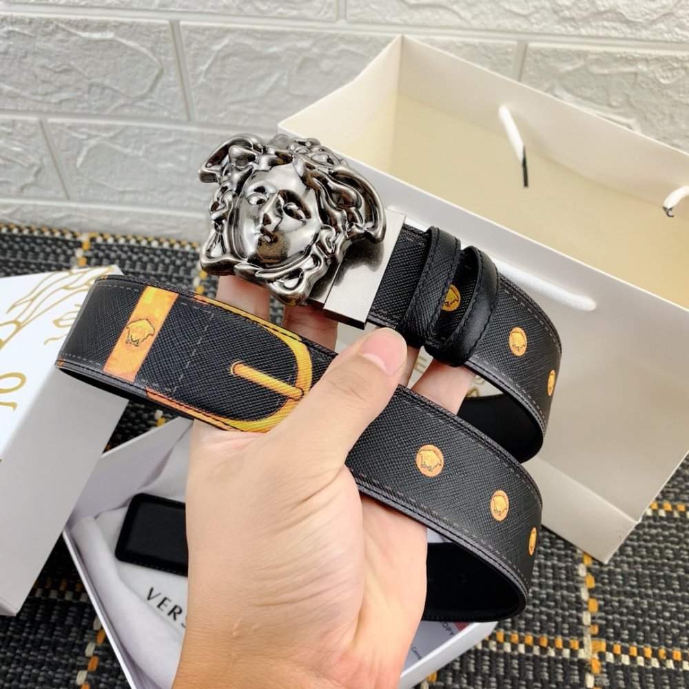 Ремень кожаный 40 мм фото 3