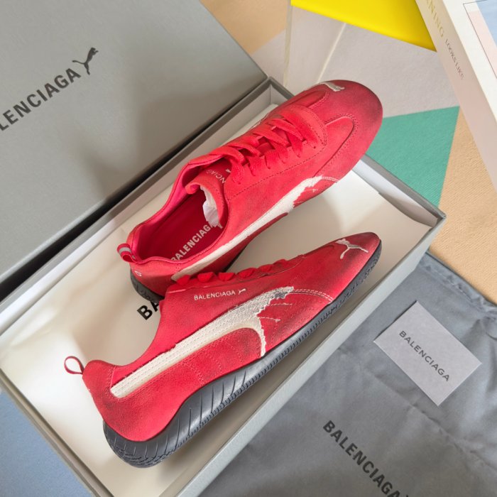 Кроссовки Balenciaga PUMA Ultrasoft Speedcat фото 4