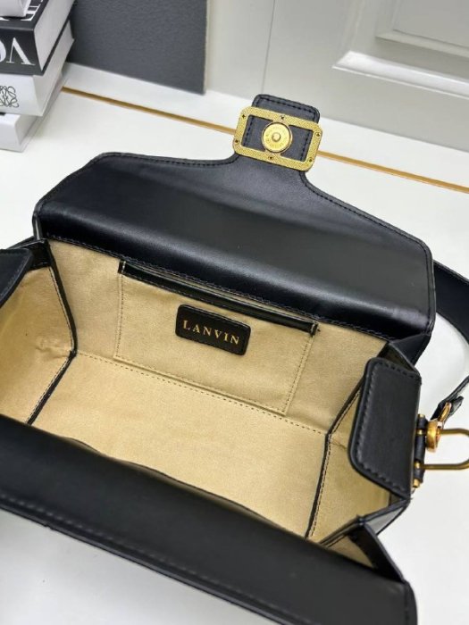 Сумка LANVIN Pencil Cat 27 см кожаная фото 7