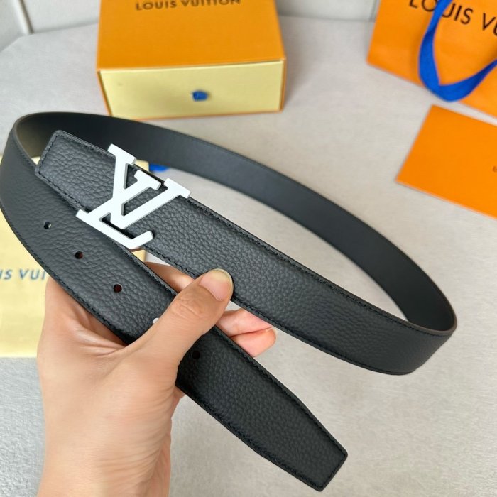 Belt leather bilateral 3.5 cm