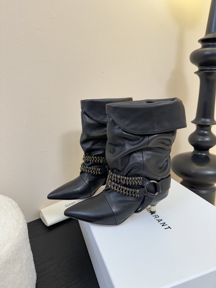 Чоботи шкіряні жіночі фото 5