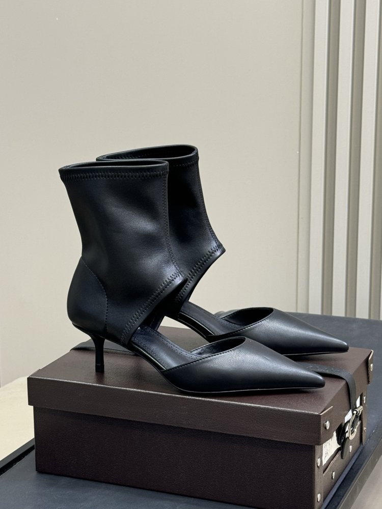 Туфли ботильоны на невысоком каблуке