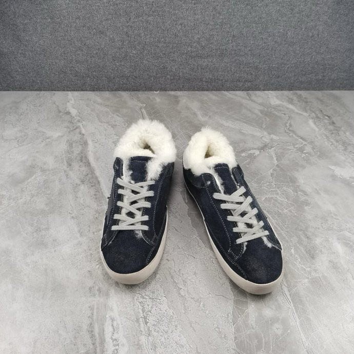 Кроссовки Golden Goose Super Star на меху фото 7