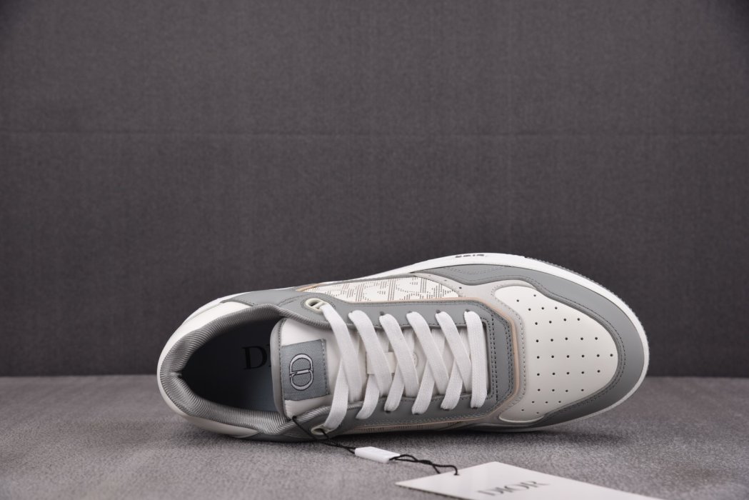 Кроссовки Dior B27 Low Grey White фото 3