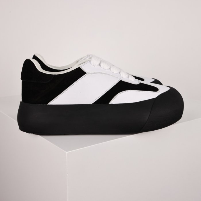 Кроссовки Maison Margiela Panelled Platform Low Top Sneakers фото 3