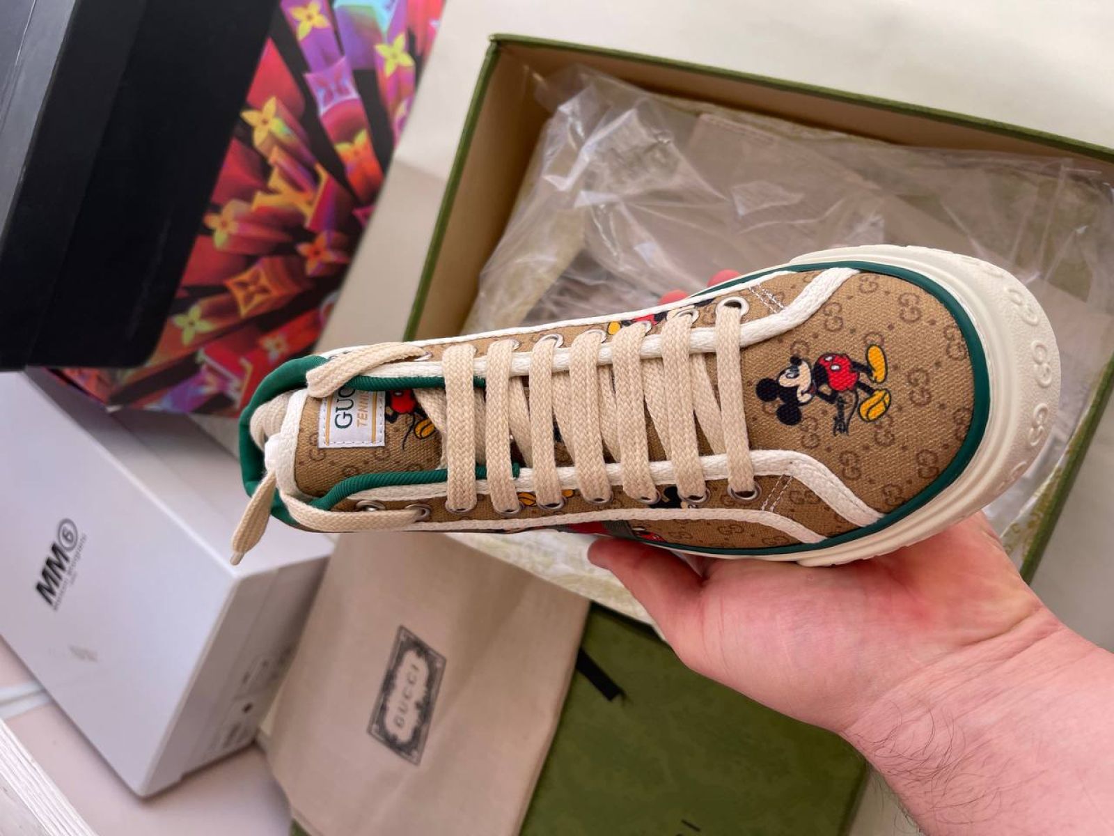 Shoes Arrival Gucci tennis 1977 (The size 36) фото 4
