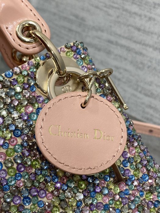 A bag women's Lady Dior Micro 12 cm фото 4