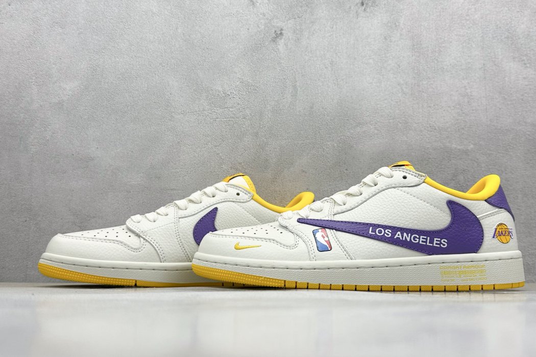 Кроссовки Travis Scott x Fragment Design x Air Jordan 1 Low фото 5