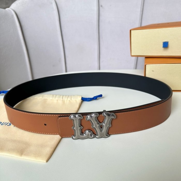 Belt leather 4 cm