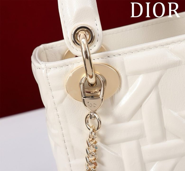 Сумка шкіряна Lady Dior 17 см фото 9