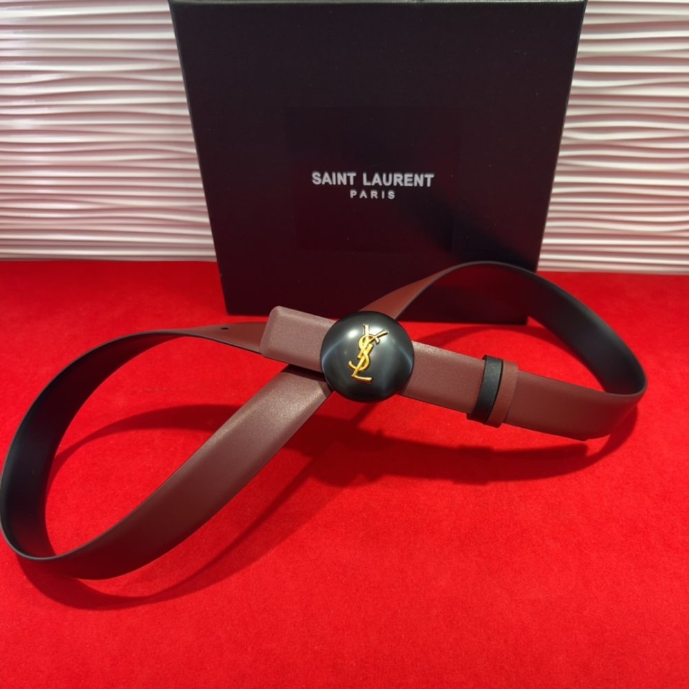 Belt leather 25 mm фото 6