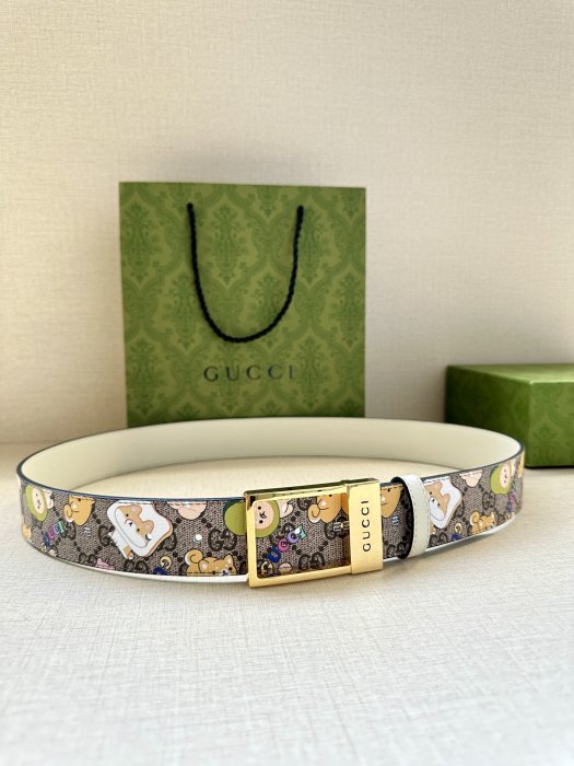 Belt leather 3.8 cm