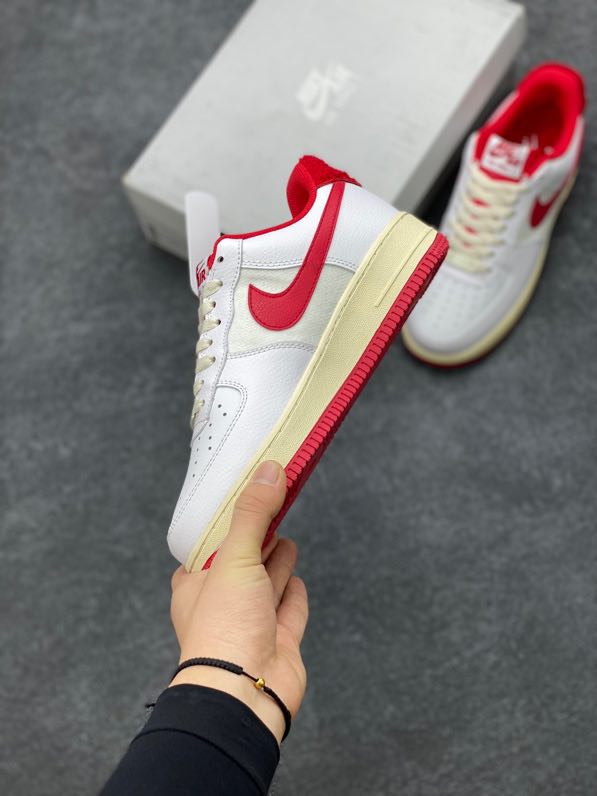 Кроссовки  Air Force 1 07 Low White Red DO5220-101 фото 3