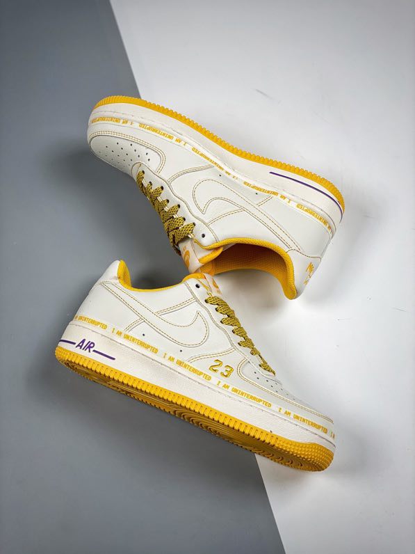 Кроссовки Air Force 1 07 Low DW8802-605 Rice White Yellow фото 5