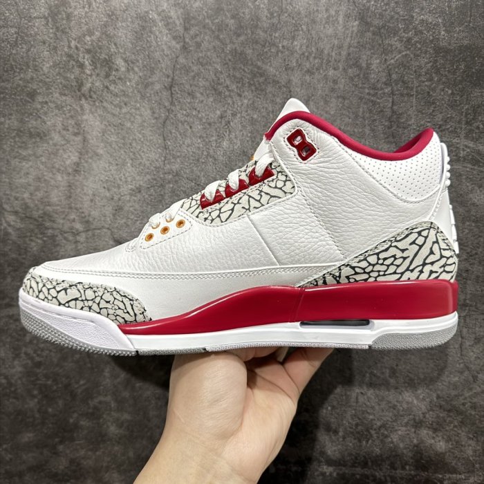 Sneakers Air Jordan 3 Cardinal Red фото 2