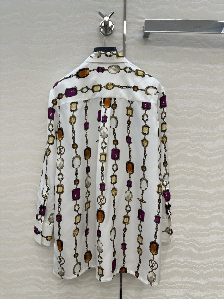 Рубашка шелковая женская фото 9