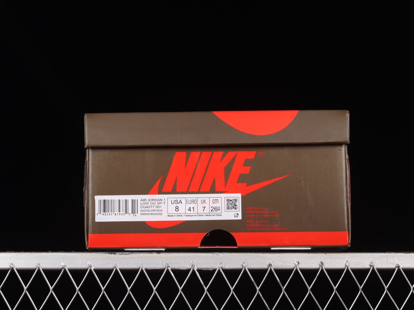 Кросівки Jordan 1 Retro Low OG SP Travis Scott CQ4277-001 фото 6