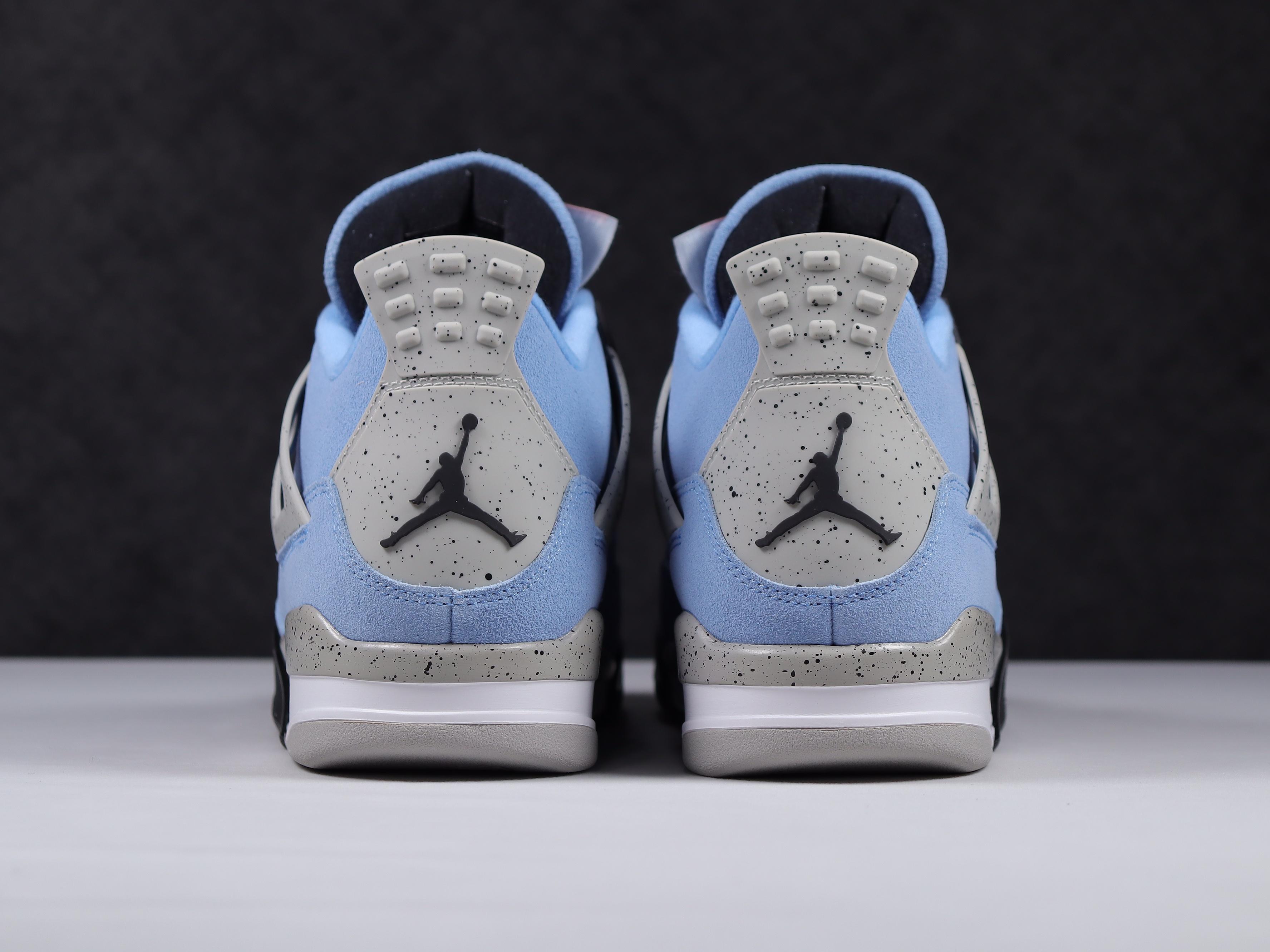 Кроссовки Air Jordan 4 Retro University Blue CT8527-400 фото 8