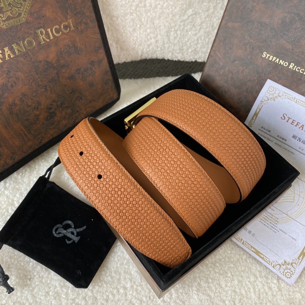 Ремінь шкіряний 38 мм фото 3