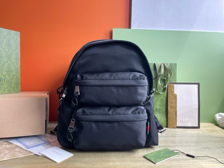 Рюкзак Gucci GG canvas large 40 см