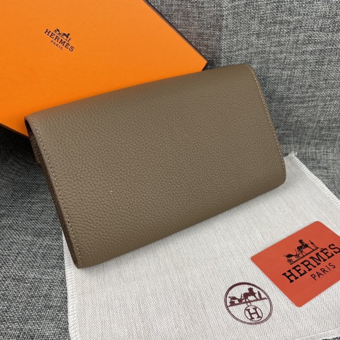 Клатч HERMES Kelly кожаный 24 см фото 2