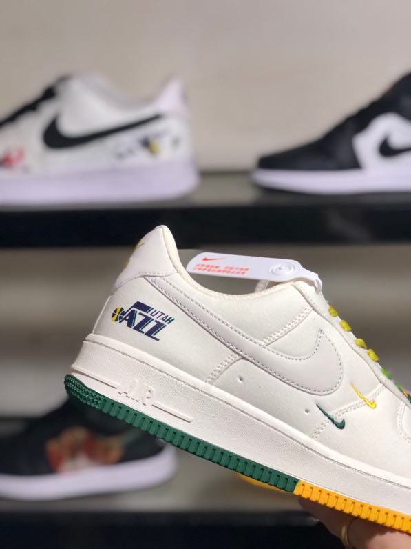 Кроссовки  Air Force 1 07 Low Green Yellow Limited фото 8