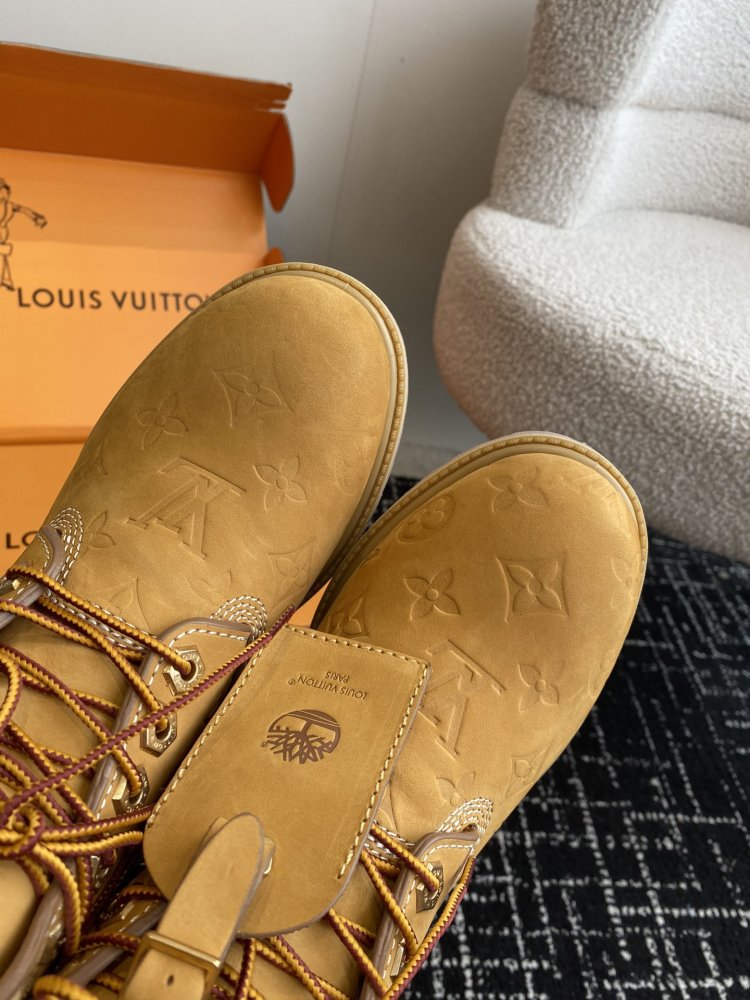 Ботинки женские Louis Vuitton x Timberland фото 6