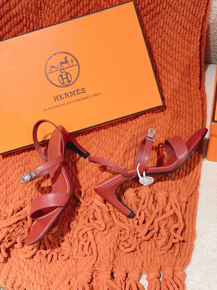 Босоніжки Hermes Glamour на підборах 7.5 см фото 5