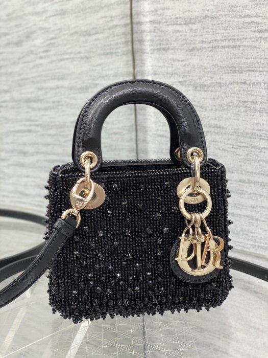 Сумка женская Lady Dior Micro 12 см фото 2