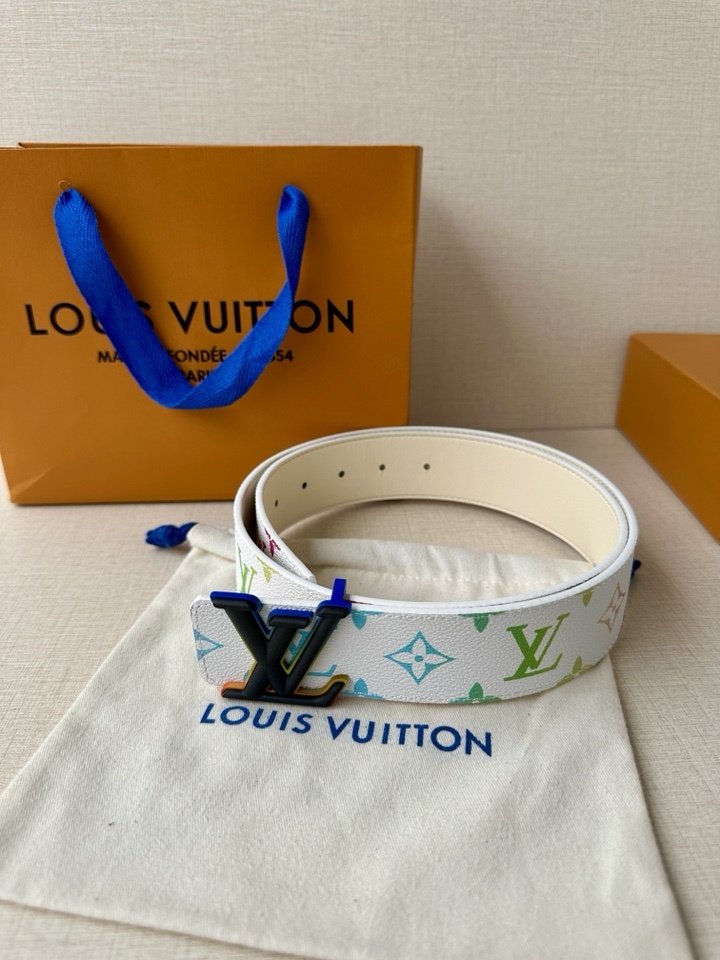 Belt leather 35 mm фото 3