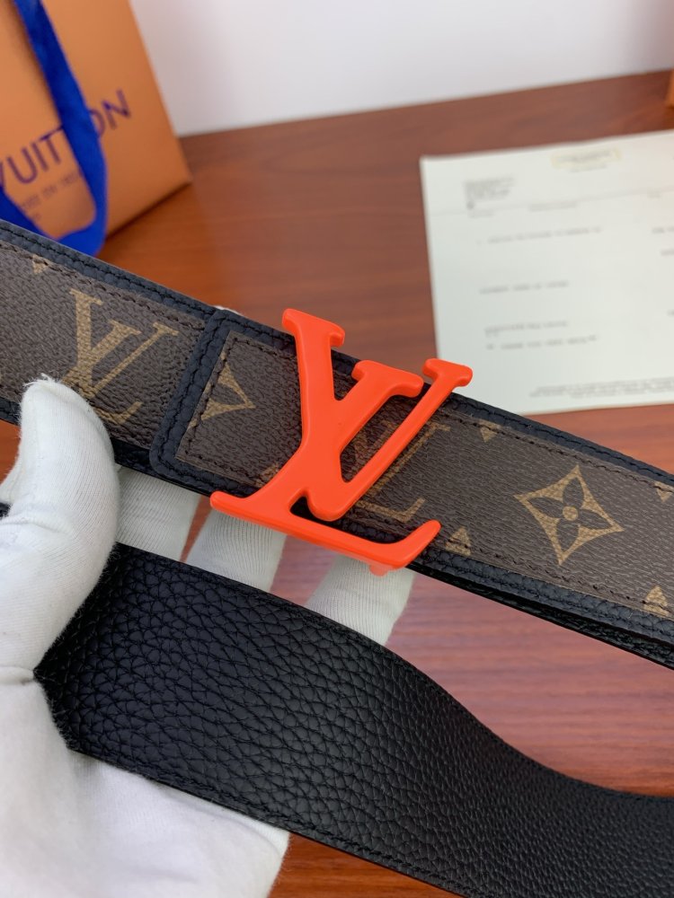 Belt leather 35 mm фото 4