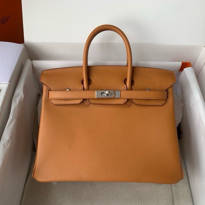 A bag Birkin 25 cm of skin Epsom фото 8