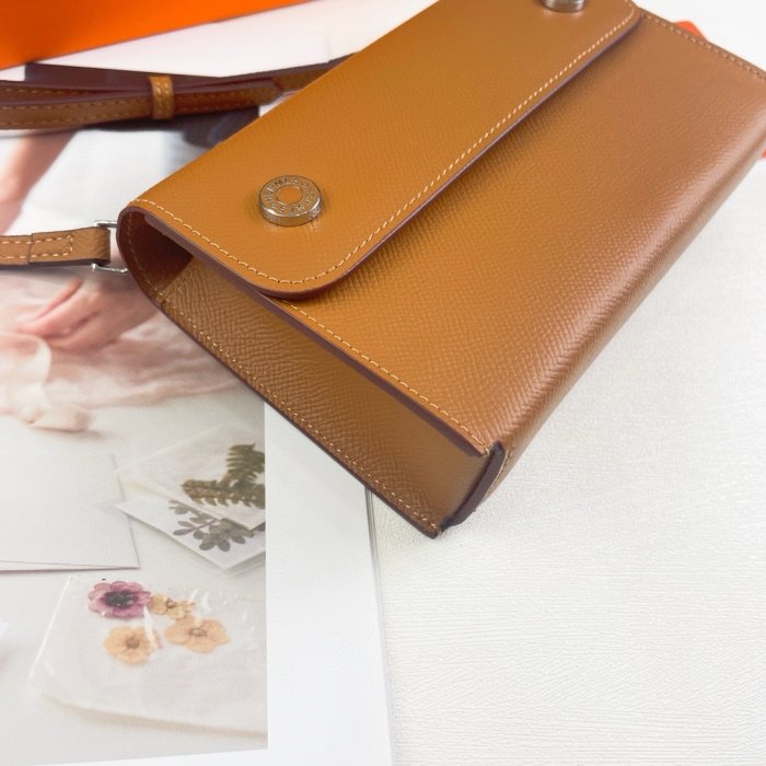 Сумка через плечо кожаная 18 см фото 3