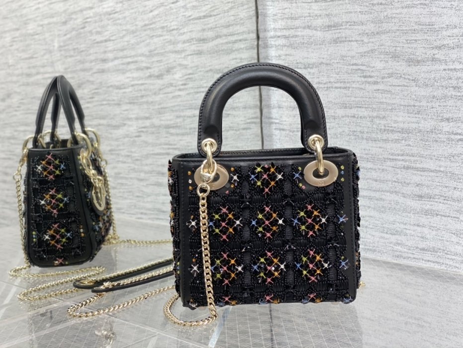 Сумка женская Lady Dior 17 см фото 5