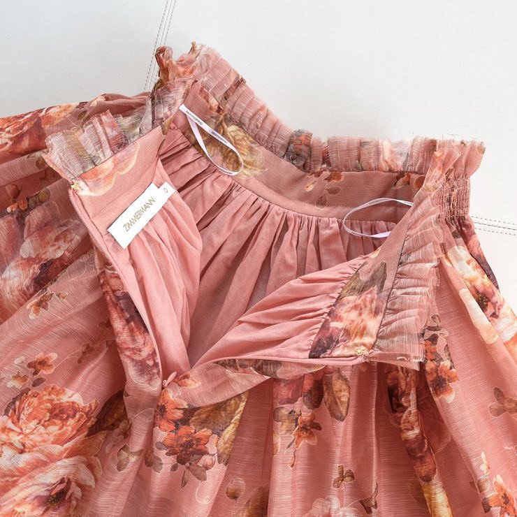 Skirt silk-linen фото 5
