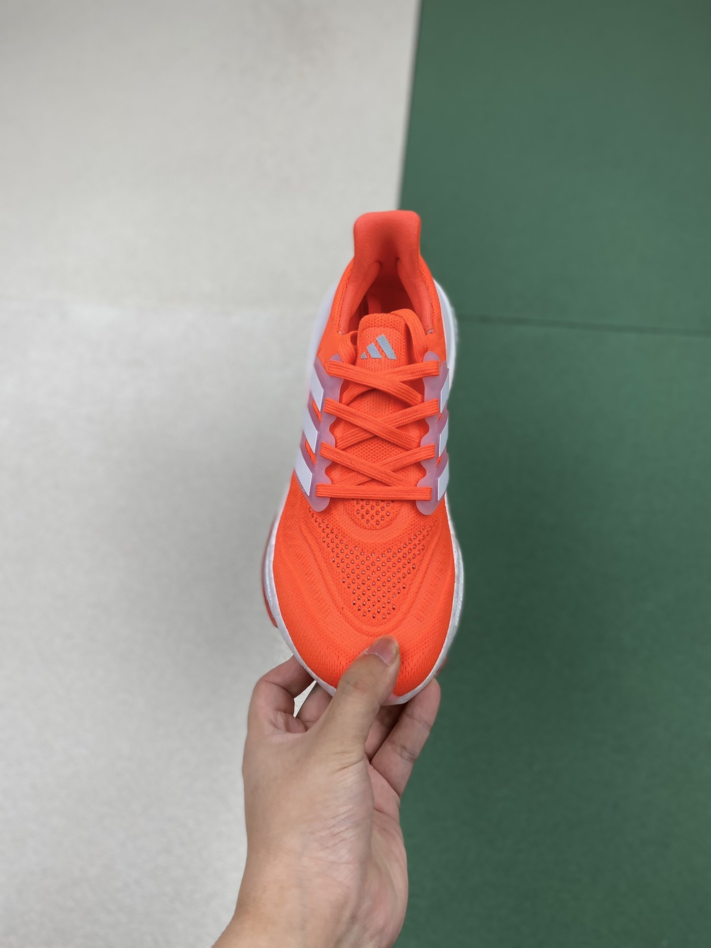 Кросівки Ultra Boost Light Solar Red Black White - HQ6341 фото 2