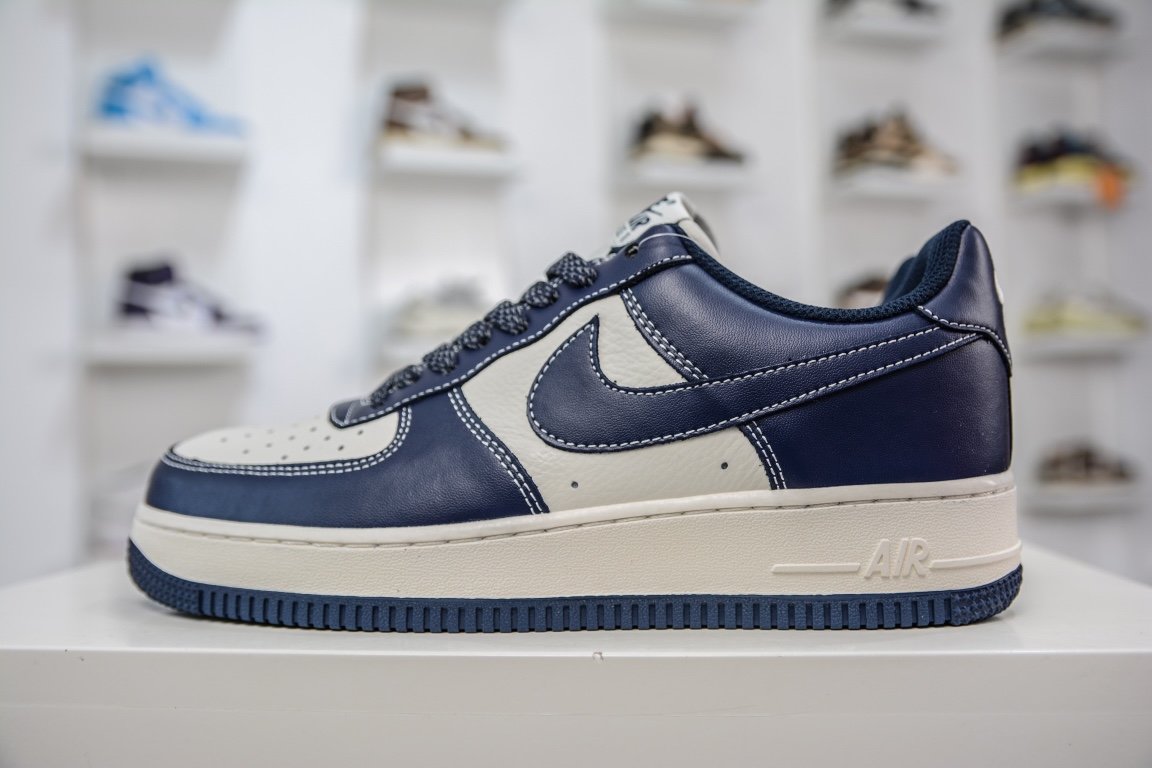 Кросівки Air Force 1 07 Premium Blue pot cookies