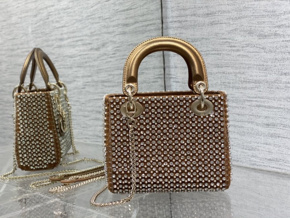 Сумка женская Lady Dior 17 см фото 5