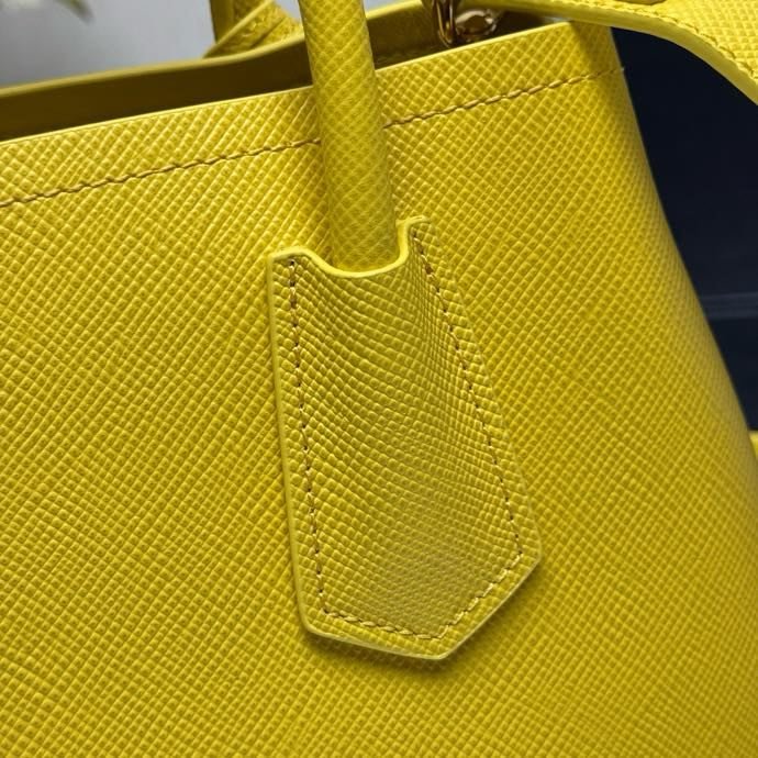 Сумка кожаная Double Bag mini 1BG443 25 см фото 6