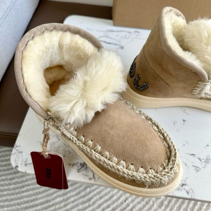 Ugg boots women's winter on fur MOU Eskimo mini фото 7