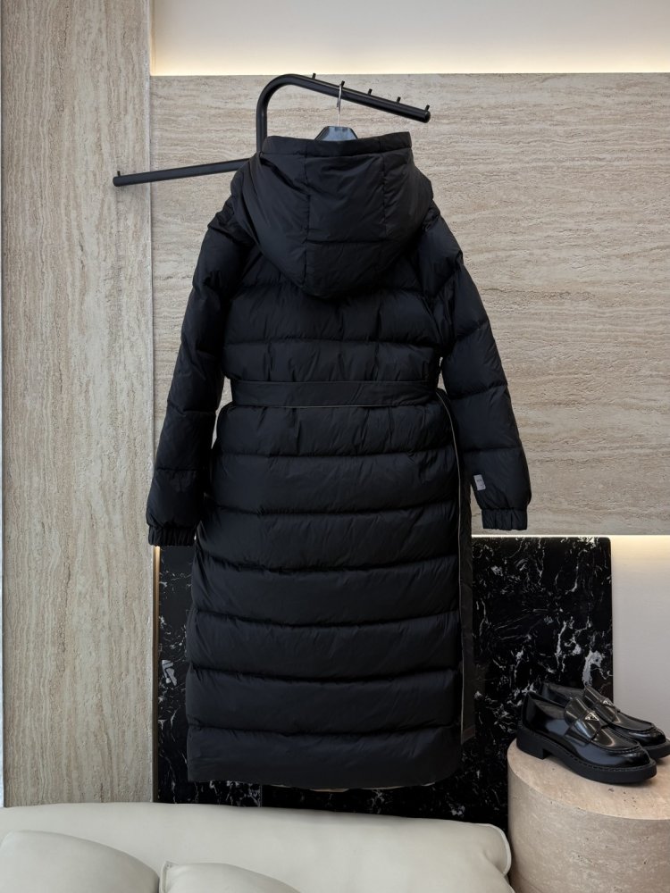 Длинная двусторонняя куртка пуховик фото 2