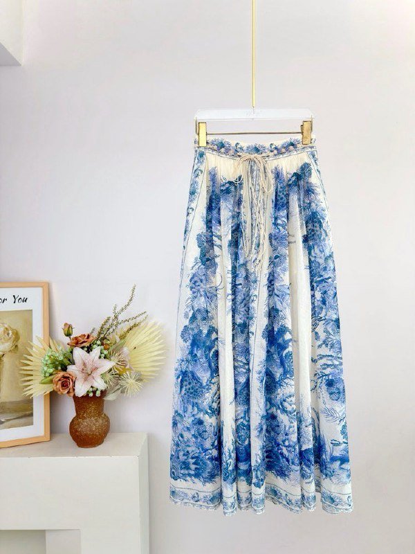 Long skirt A-silhouette WANDERLUST