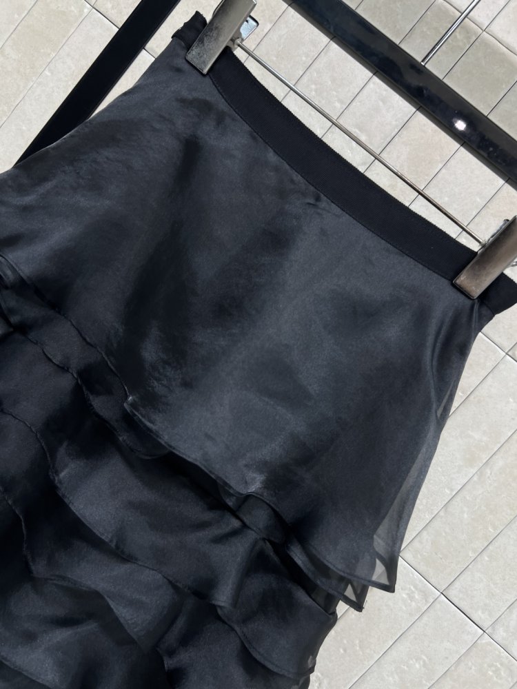 Длинная юбка с высокой талией фото 2