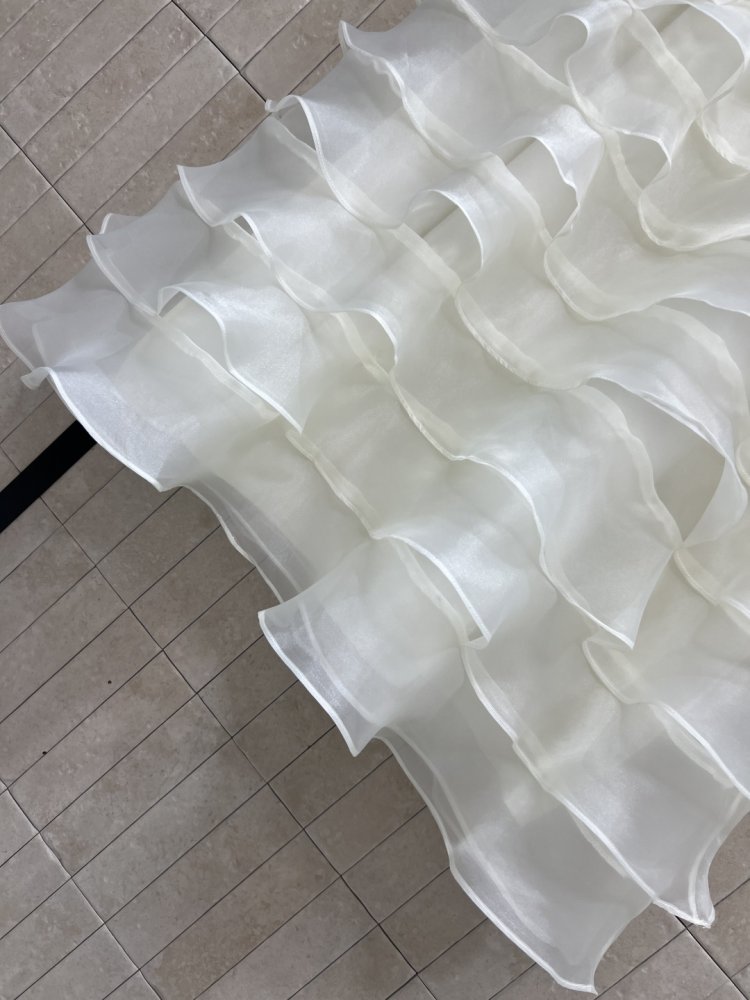 Длинная юбка с высокой талией фото 4