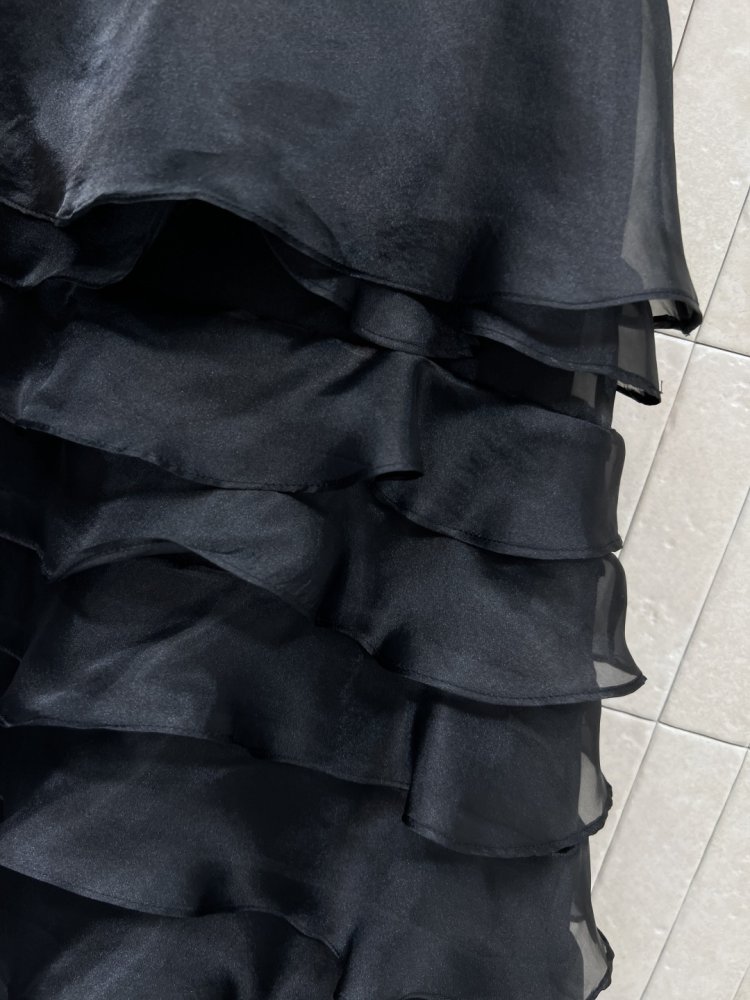 Длинная юбка с высокой талией фото 5