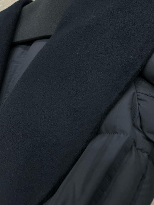 Длинная куртка на гусином пуху фото 5