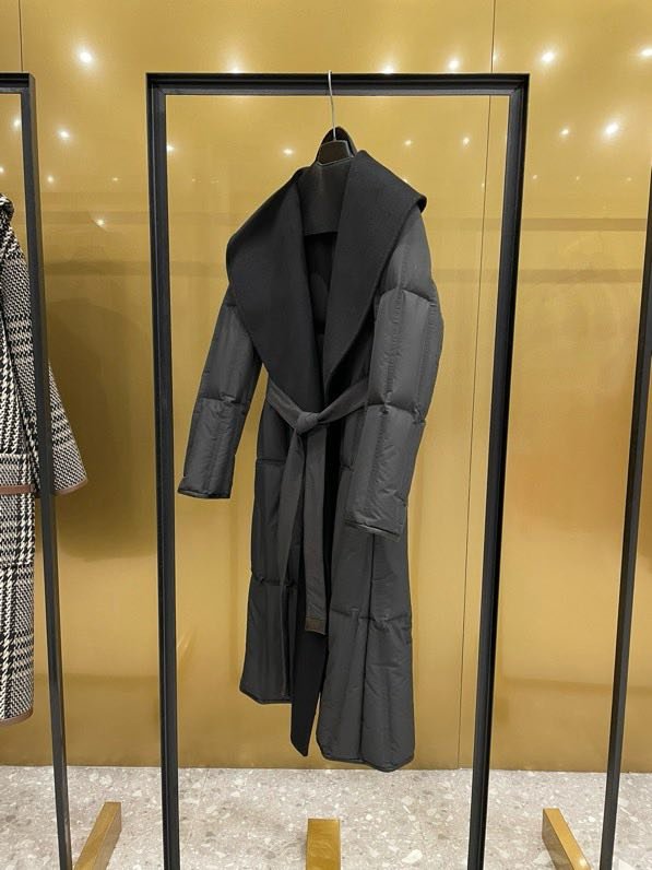 Длинная куртка на гусином пуху фото 6