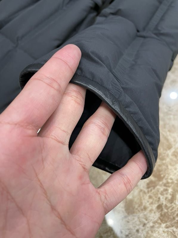 Длинная куртка на гусином пуху фото 8