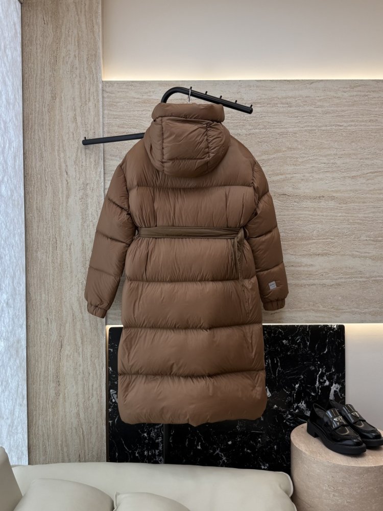 Long jacket Down jacket from hood фото 2
